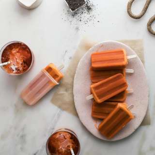 Thai Tea Popsicles