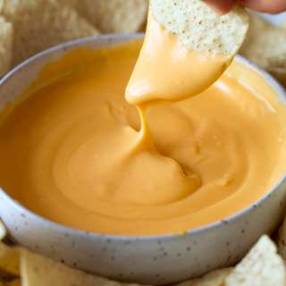 3-Ingredient Queso Cheese Dip