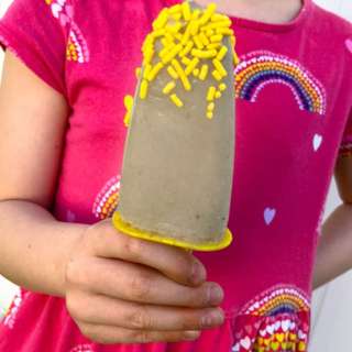 3 Ingredient Easy Banana Popsicles Recipe