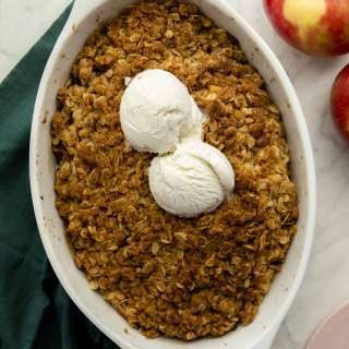 Brown Butter Apple Crisp