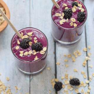 Blackberry Cobbler Smoothie