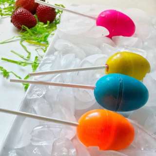 Easter Egg Smoothie Popsicles