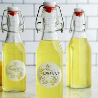 Homemade Limoncello