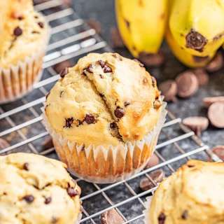 Banana Chocolate Chip Muffins
