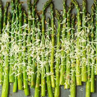 Roasted Parmesan Asparagus