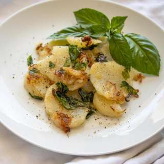 Potatoes with Basil