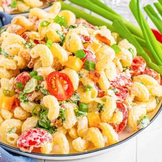Bacon Ranch Pasta Salad