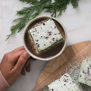 Mint Chocolate Chip Marshmallows
