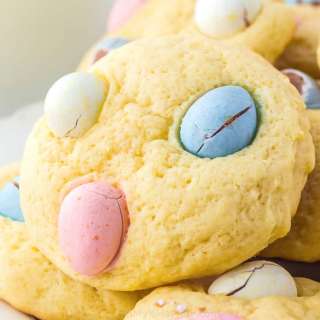 Easter Mini Egg Cookies