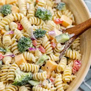 Creamy Ranch Pasta Salad