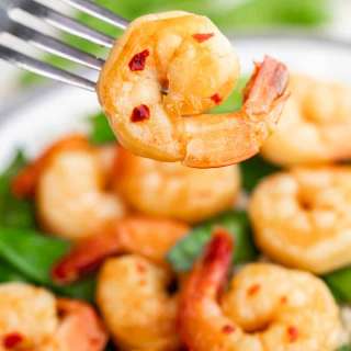 Simple Honey Garlic Shrimp