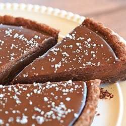 Salted Chocolate Caramel Tart