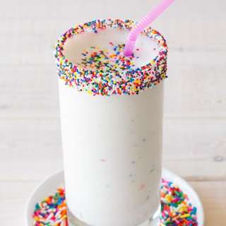 Birthday Cake Milkshakes