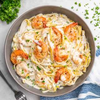 Creamy Shrimp Alfredo