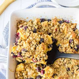 Baked Blueberry French Toast Casserole