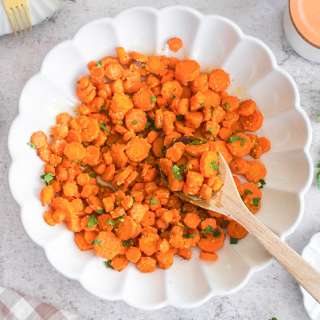 Glazed Honey Mustard Carrots
