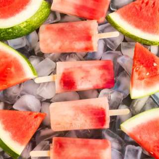Watermelon Popsicles