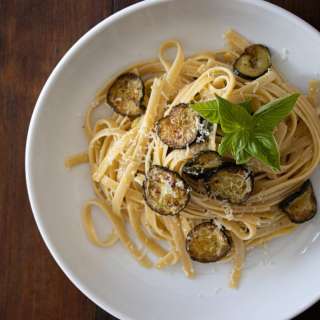 Zucchini Provolone Pasta