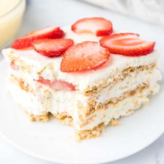 Strawberry Cream Cheese Icebox Cake