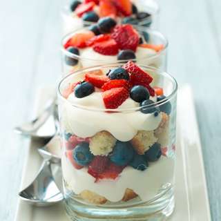 Individual Berry Trifles