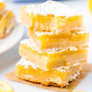 Lemon Bars (with Shortbread Crust!)