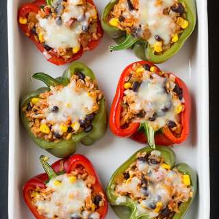 Chicken Fajita Stuffed Peppers