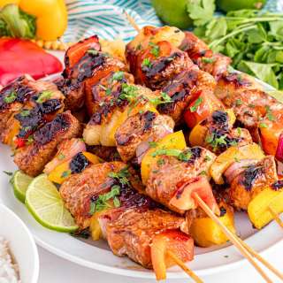 Pineapple Pork Skewers