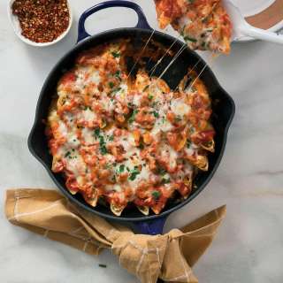 Squash Stuffed Shells