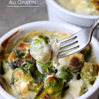 Brussel Sprouts Au Gratin