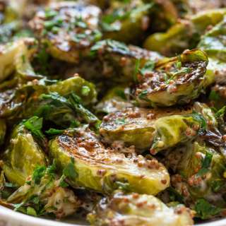 Oven Roasted Brussels Sprouts