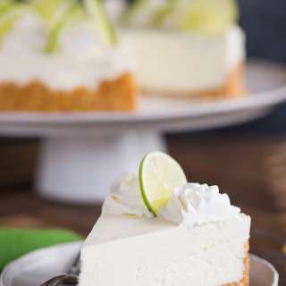 No Bake Key Lime Cheesecake