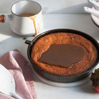 Sticky Toffee Persimmon Pudding