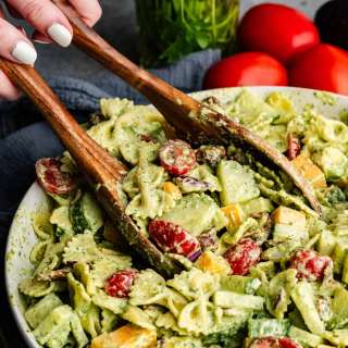 Cilantro Ranch Pasta Salad