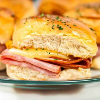 Easy Ham And Cheese Sliders (Oven Baked Or Air Fryer)