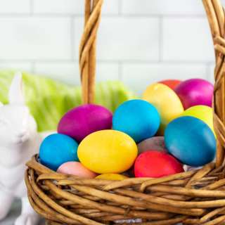 Dyeing Easter Eggs