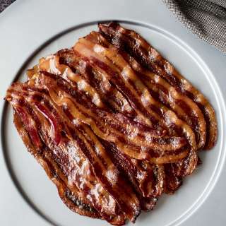 Spicy Maple-Candied Bacon