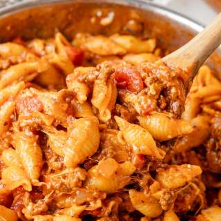 Cheesy Homemade Hamburger Helper
