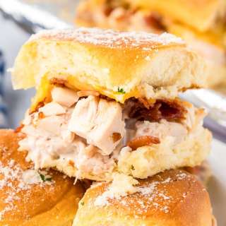 Chicken Bacon Ranch Sliders