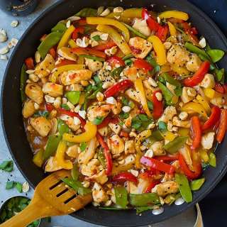 Szechuan Chicken Stir-Fry