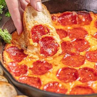Easy Baked Pizza Dip
