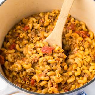 One Pot Cheeseburger Pasta