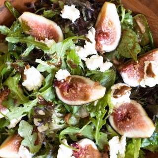 Fig with Goat Cheese Salad
