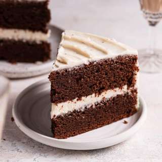 Guinness Chocolate Cake with Irish Cream Frosting