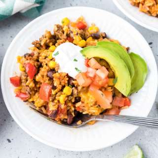 Ground Beef Burrito Bowl