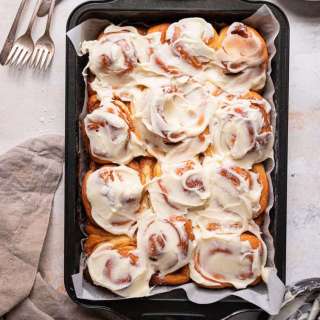 Cinnamon Rolls with Cream Cheese Icing