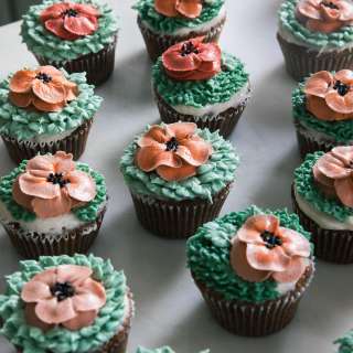 Carrot Cupcakes with Cream Cheese Frosting