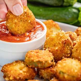 Parmesan Fried Zucchini