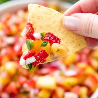 Strawberry Pineapple Salsa