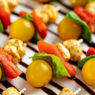 Southwestern Caprese Bites