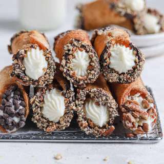 Homemade Cannoli